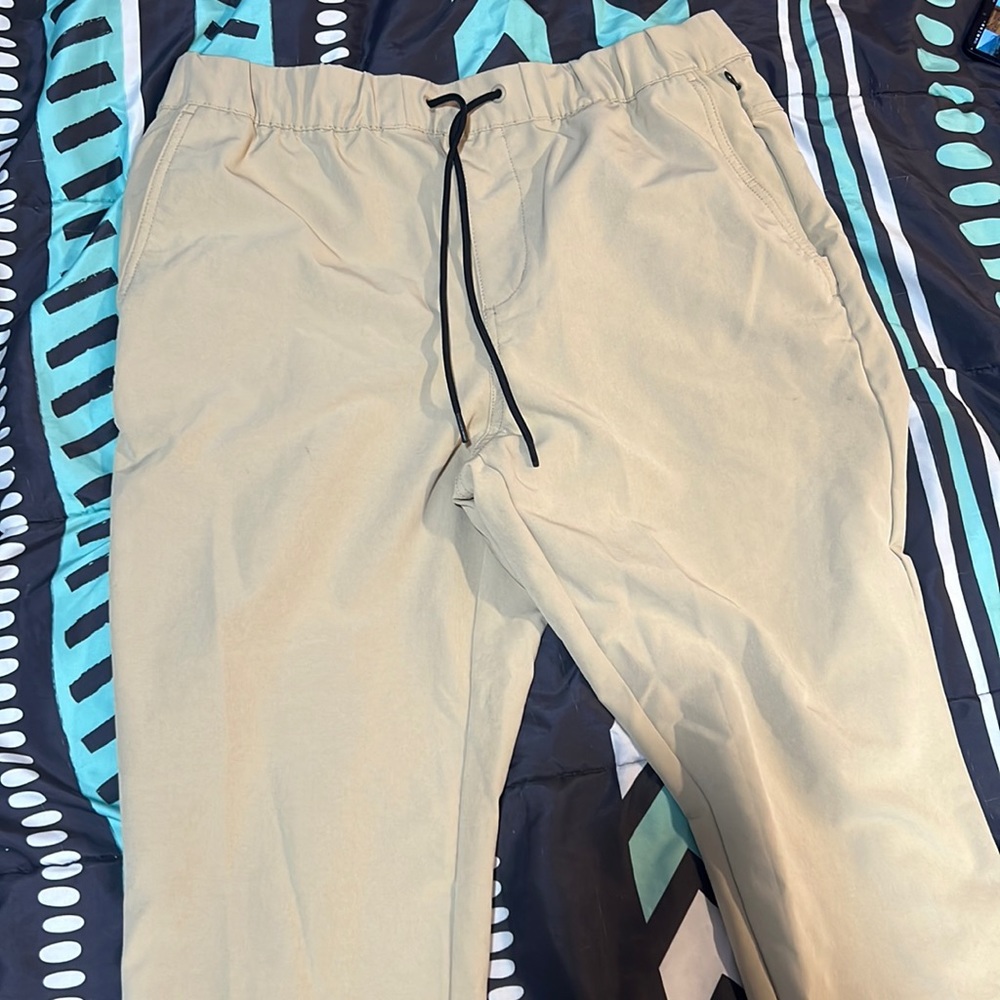 Beige joggers